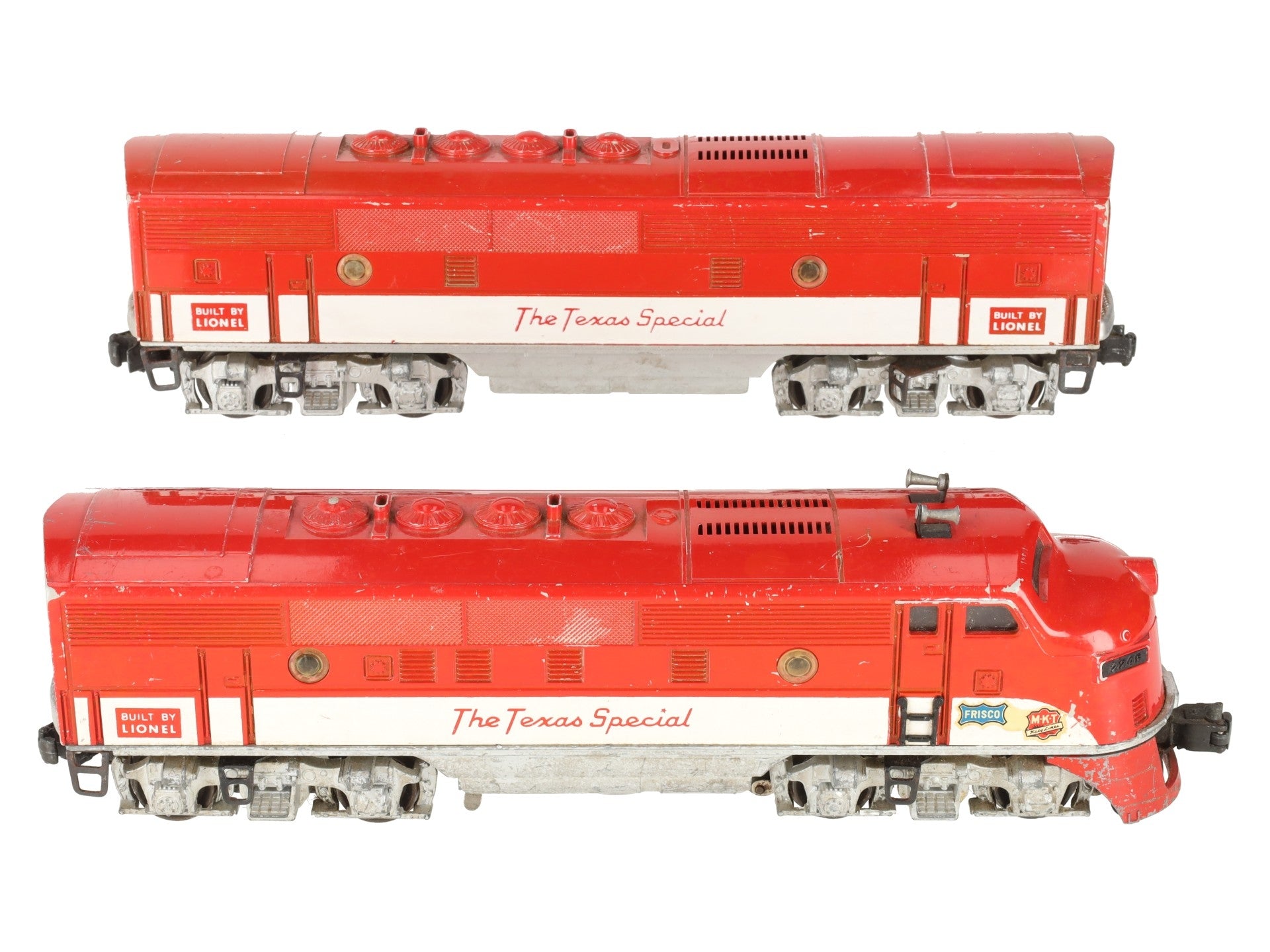 Lionel 2245 Vintage O Texas Special F-3 AB Diesel Set VG