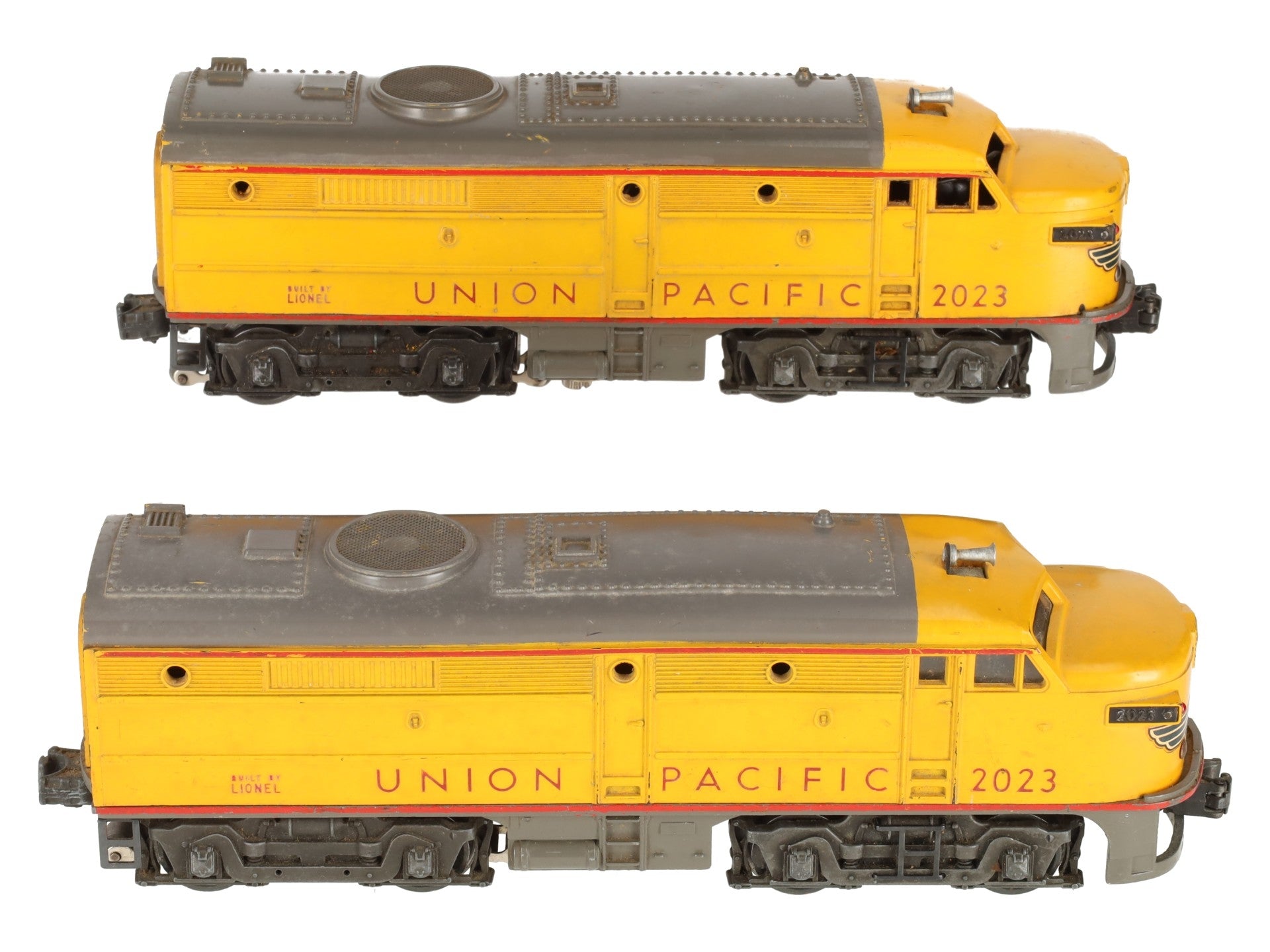 Lionel 2023 Vintage O Union Pacific Alco AA Diesel Locomotive Set VG