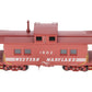 Boo-Rim Precision O Brass Western Maryland Steel Caboose #1802 (2-Rail) LN/Box