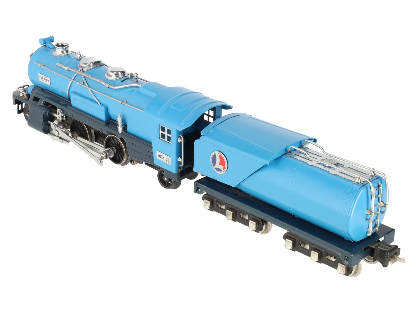Lionel 263E Vintage O Tinplate Steam Locomotive w/ Tender - Restored
