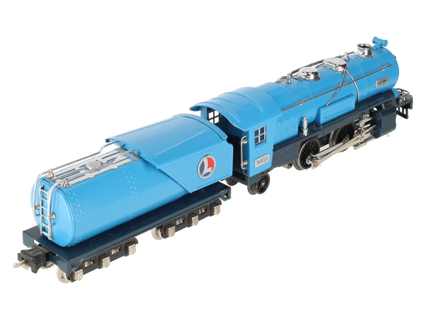 Lionel 263E Vintage O Tinplate Steam Locomotive w/ Tender - Restored