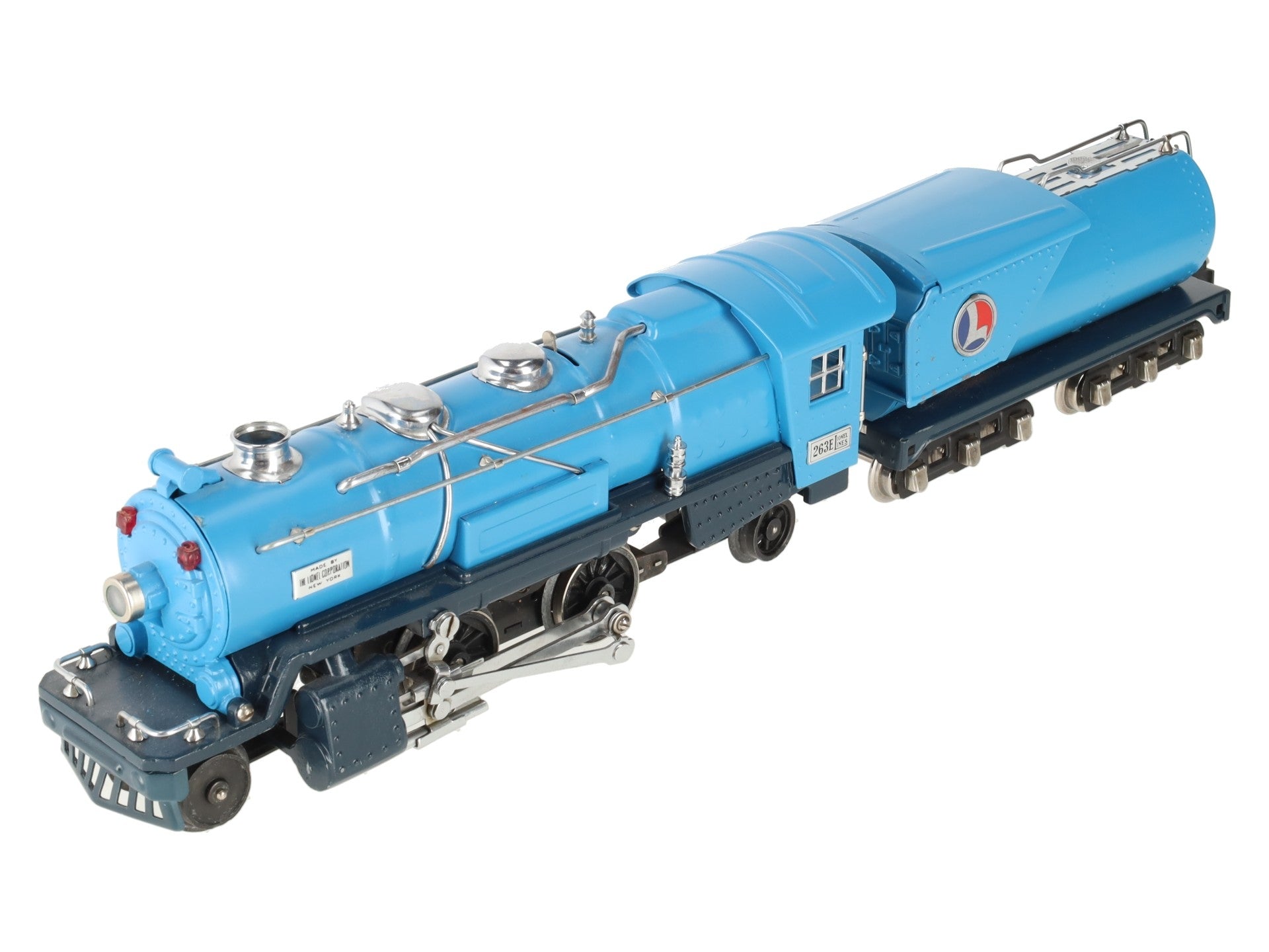 Lionel 263E Vintage O Tinplate Steam Locomotive w/ Tender - Restored