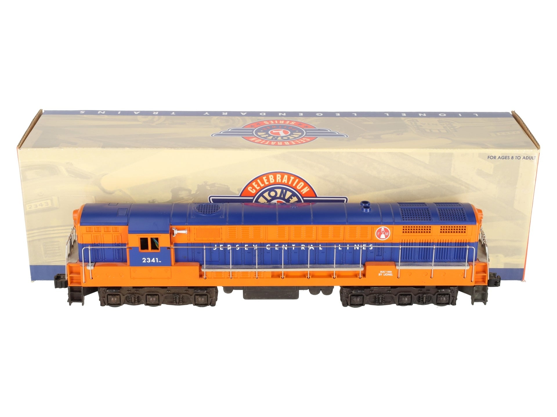 Lionel 6-18321 O NJC Postwar Reproduction FM Trainmaster Diesel Locomotive #2341 EX/Box