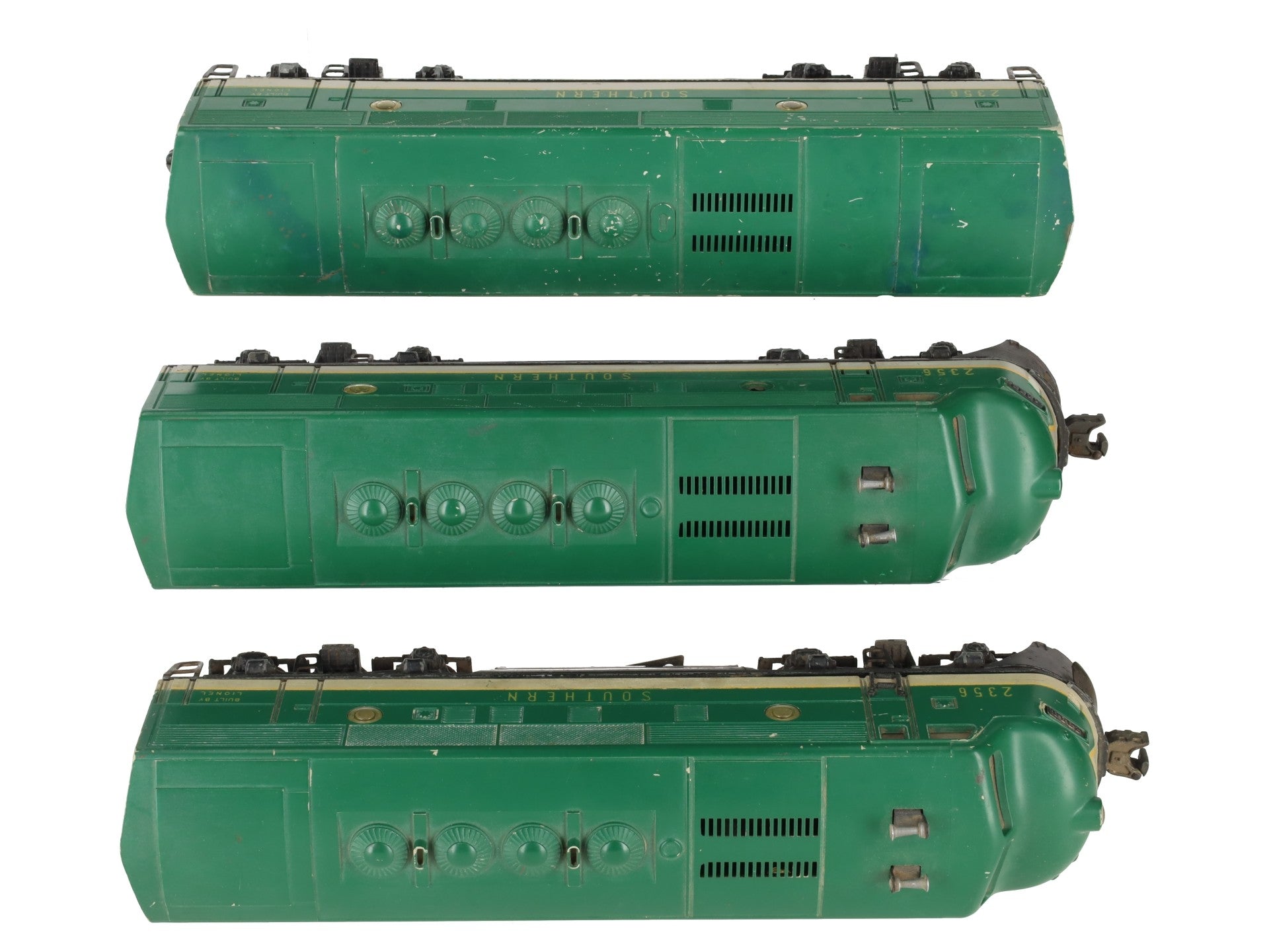 Lionel 2356 Vintage O Southern F-3 ABA Diesel Locomotives VG
