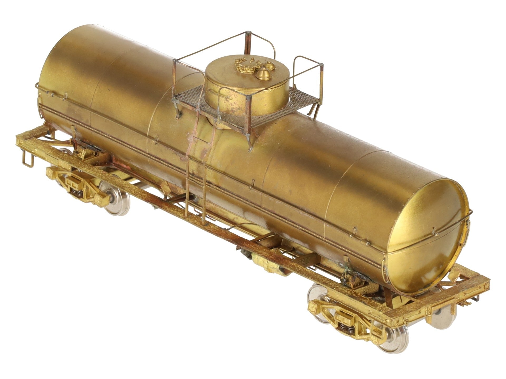Overland OMI-4004 BRASS S ACF Tank Car Insulated Low Pressure Tank EX/Box