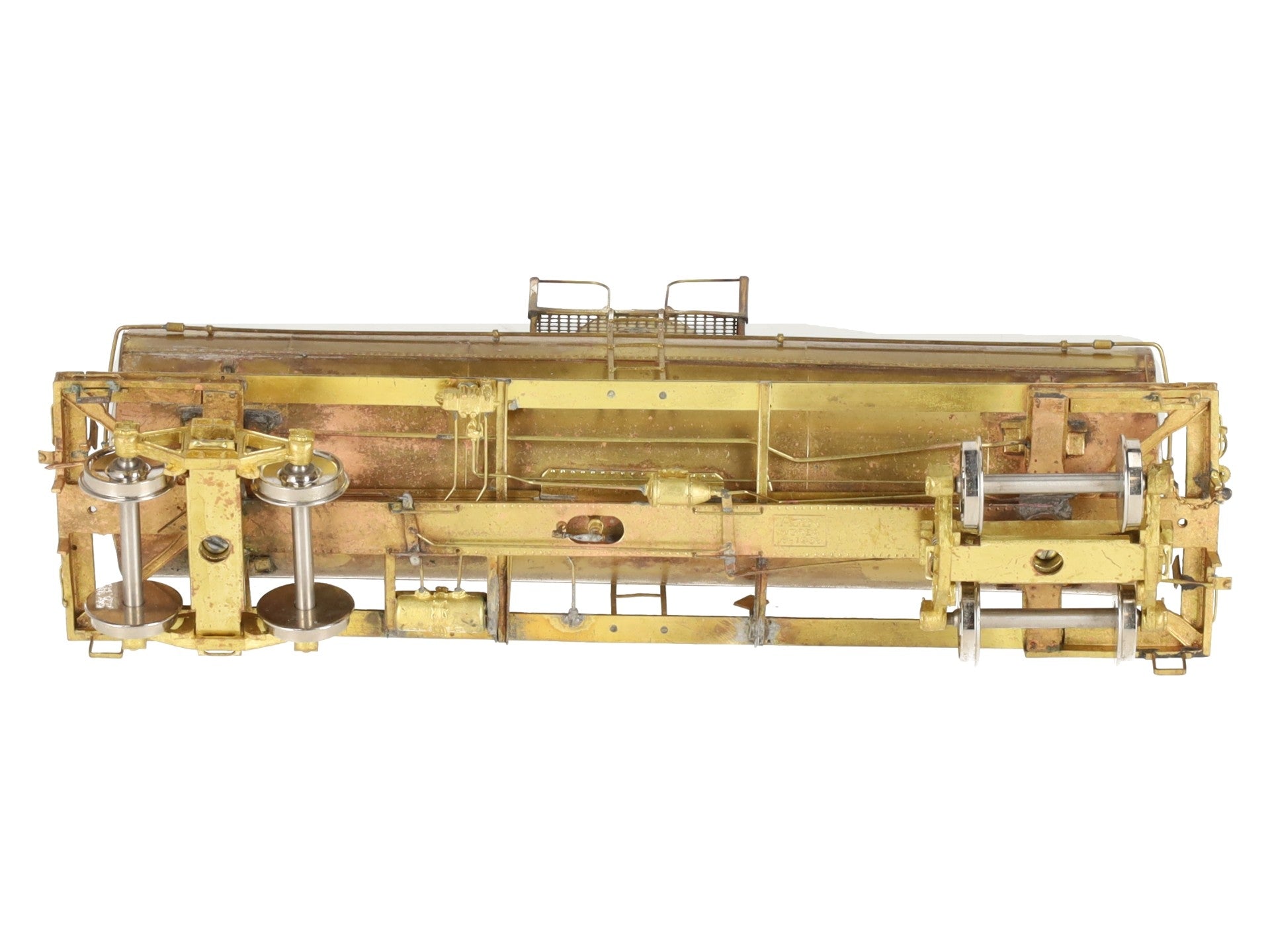 Overland OMI-4004 BRASS S ACF Tank Car Insulated Low Pressure Tank EX/Box