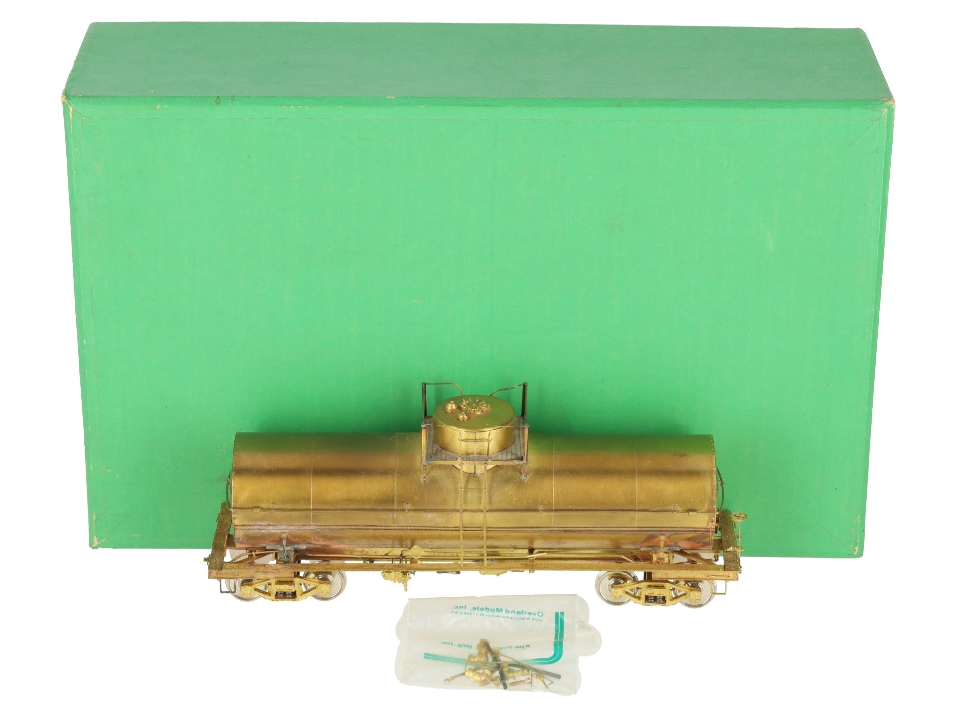 Overland OMI-4004 BRASS S ACF Tank Car Insulated Low Pressure Tank EX/Box
