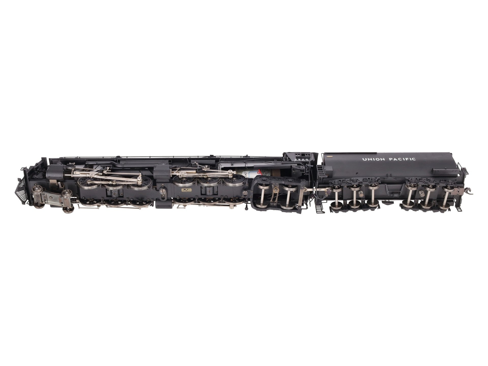 Sunset Models O Brass UP Challenger 4-6-6-4 Steam Engine & Tender #3900 (2-Rail) EX/Box