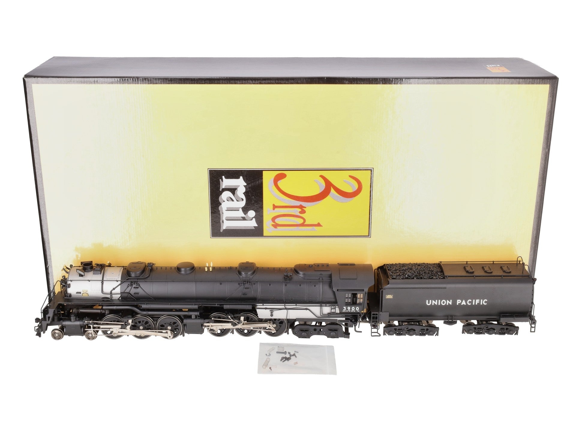 Sunset Models O Brass UP Challenger 4-6-6-4 Steam Engine & Tender #3900 (2-Rail) EX/Box