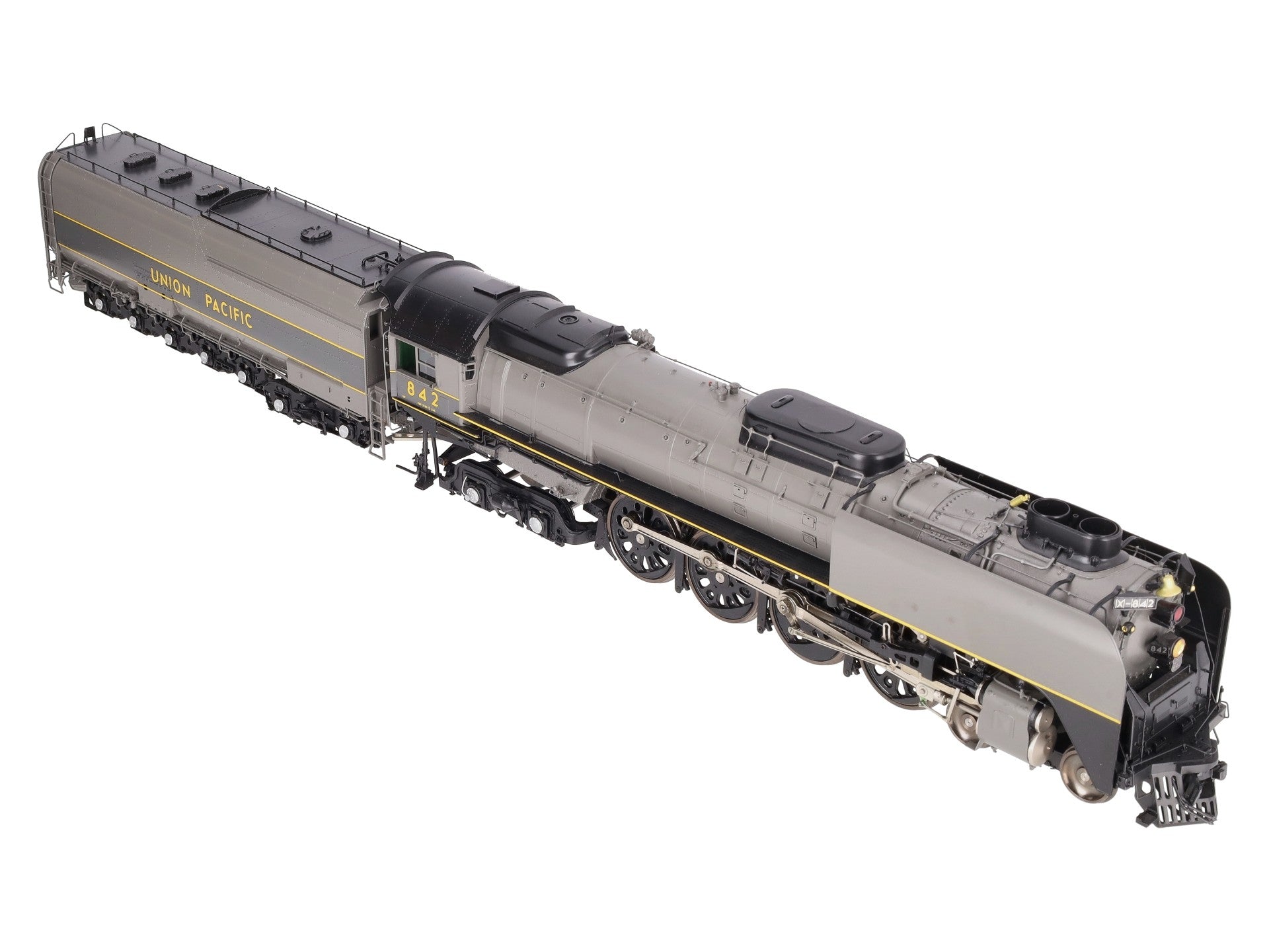 Overland OMI-0913.1 O Brass UP FEF-3 4-8-4 Steam Engine & Tender #842 (2-Rail) EX/Box