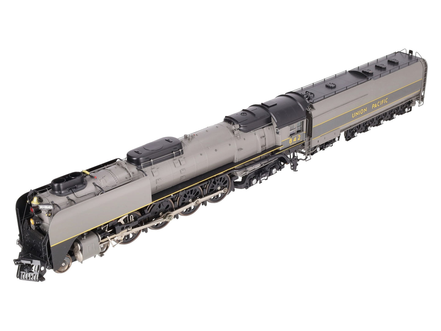 Overland OMI-0913.1 O Brass UP FEF-3 4-8-4 Steam Engine & Tender #842 (2-Rail) EX/Box