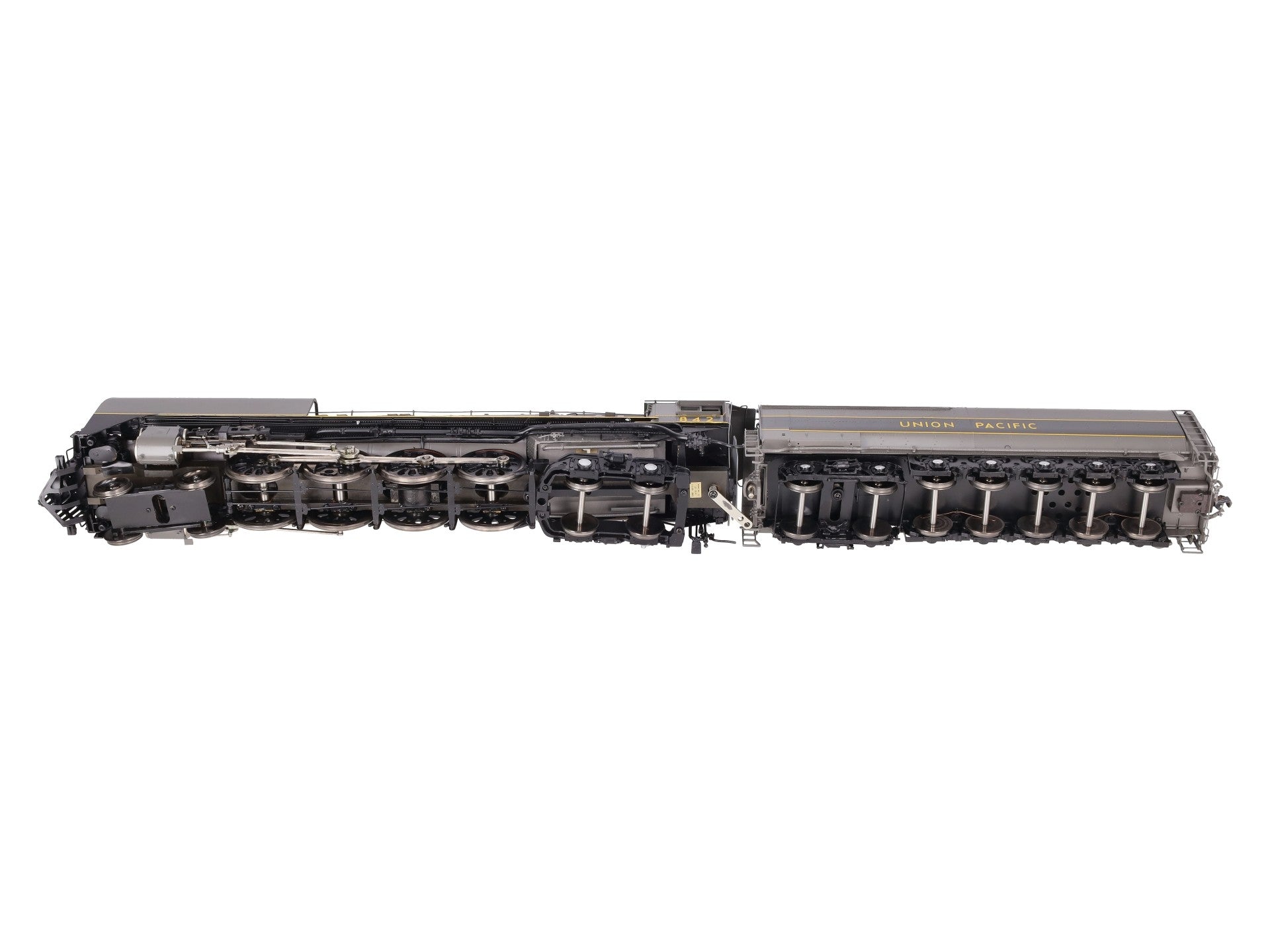 Overland OMI-0913.1 O Brass UP FEF-3 4-8-4 Steam Engine & Tender #842 (2-Rail) EX/Box