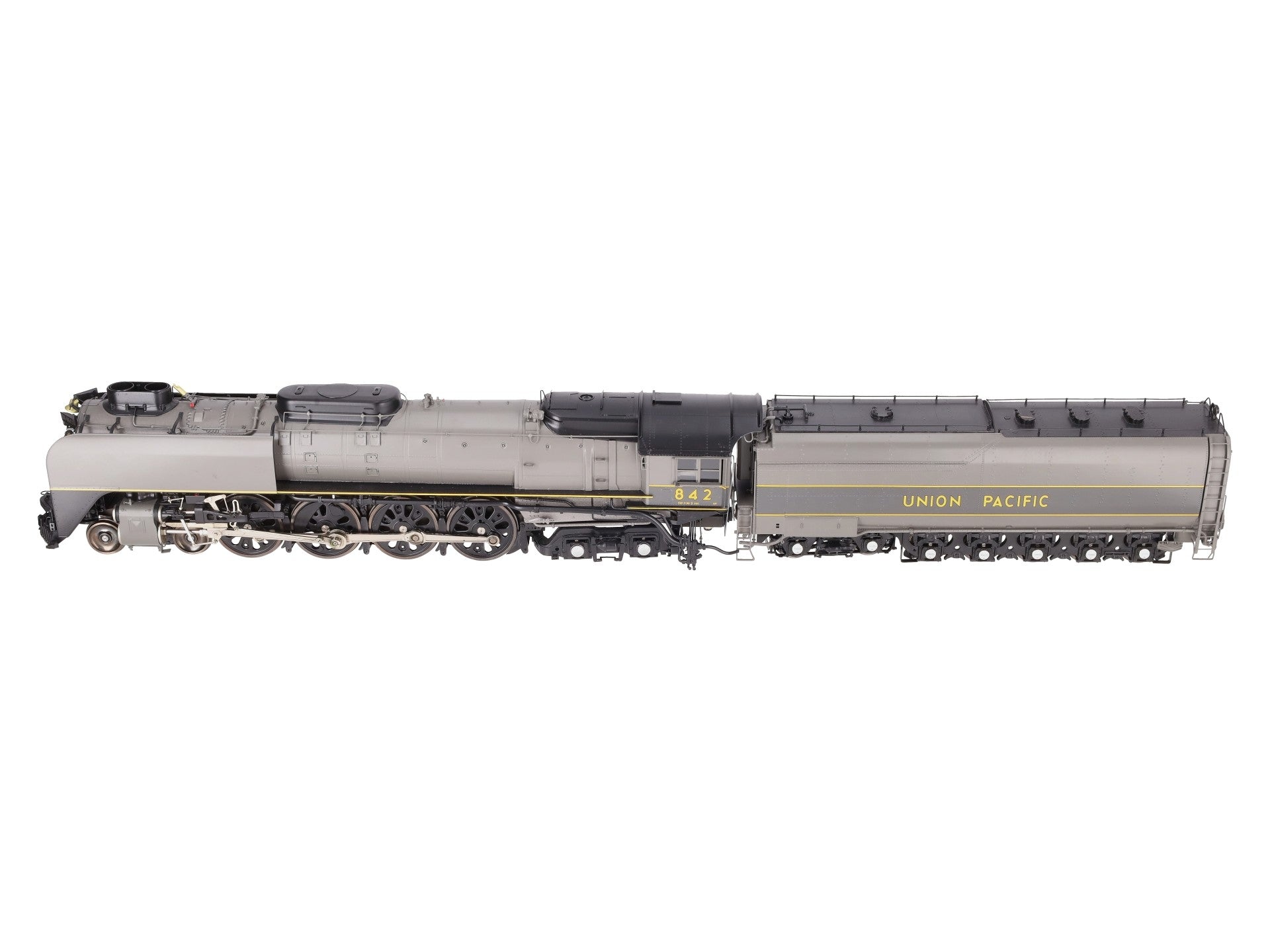 Overland OMI-0913.1 O Brass UP FEF-3 4-8-4 Steam Engine & Tender #842 (2-Rail) EX/Box