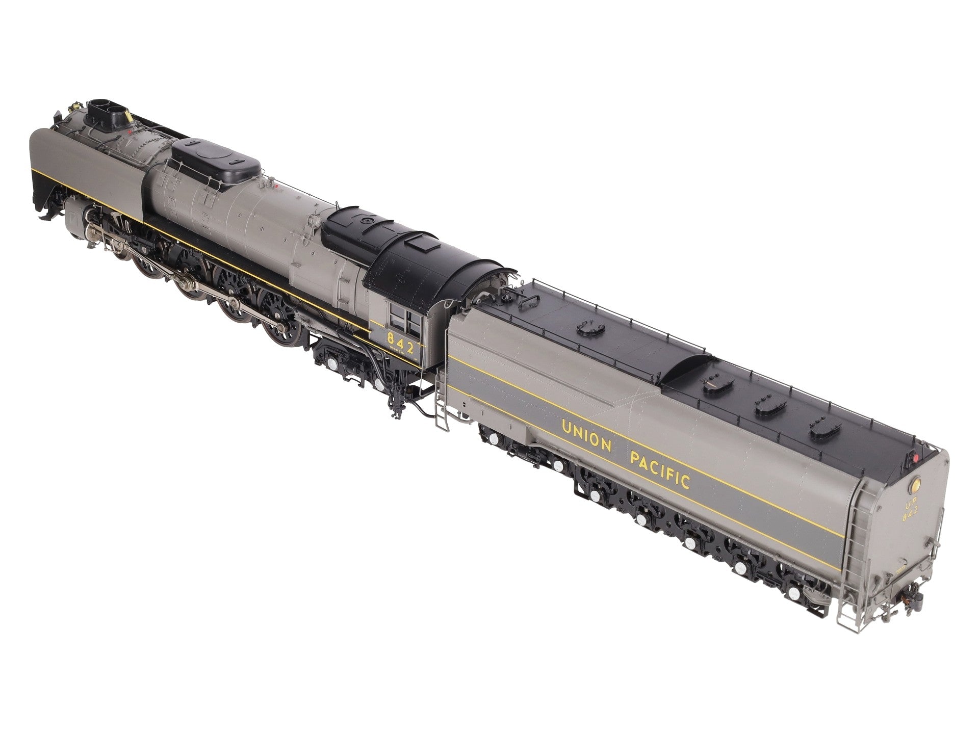 Overland OMI-0913.1 O Brass UP FEF-3 4-8-4 Steam Engine & Tender #842 (2-Rail) EX/Box