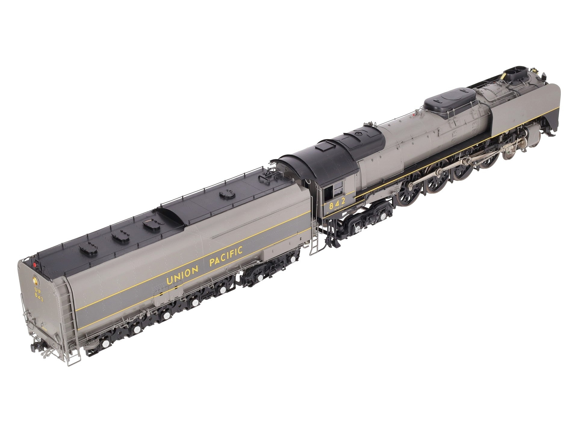 Overland OMI-0913.1 O Brass UP FEF-3 4-8-4 Steam Engine & Tender #842 (2-Rail) EX/Box
