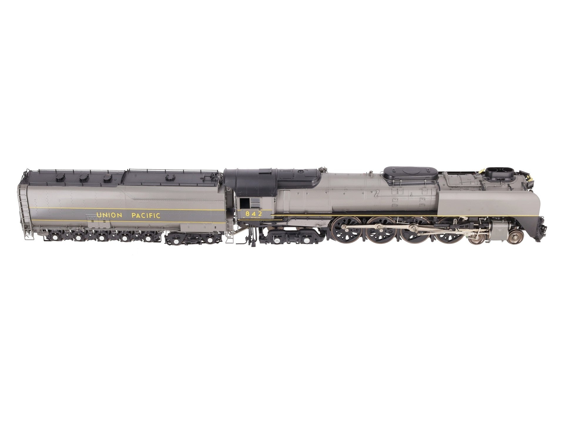 Overland OMI-0913.1 O Brass UP FEF-3 4-8-4 Steam Engine & Tender #842 (2-Rail) EX/Box