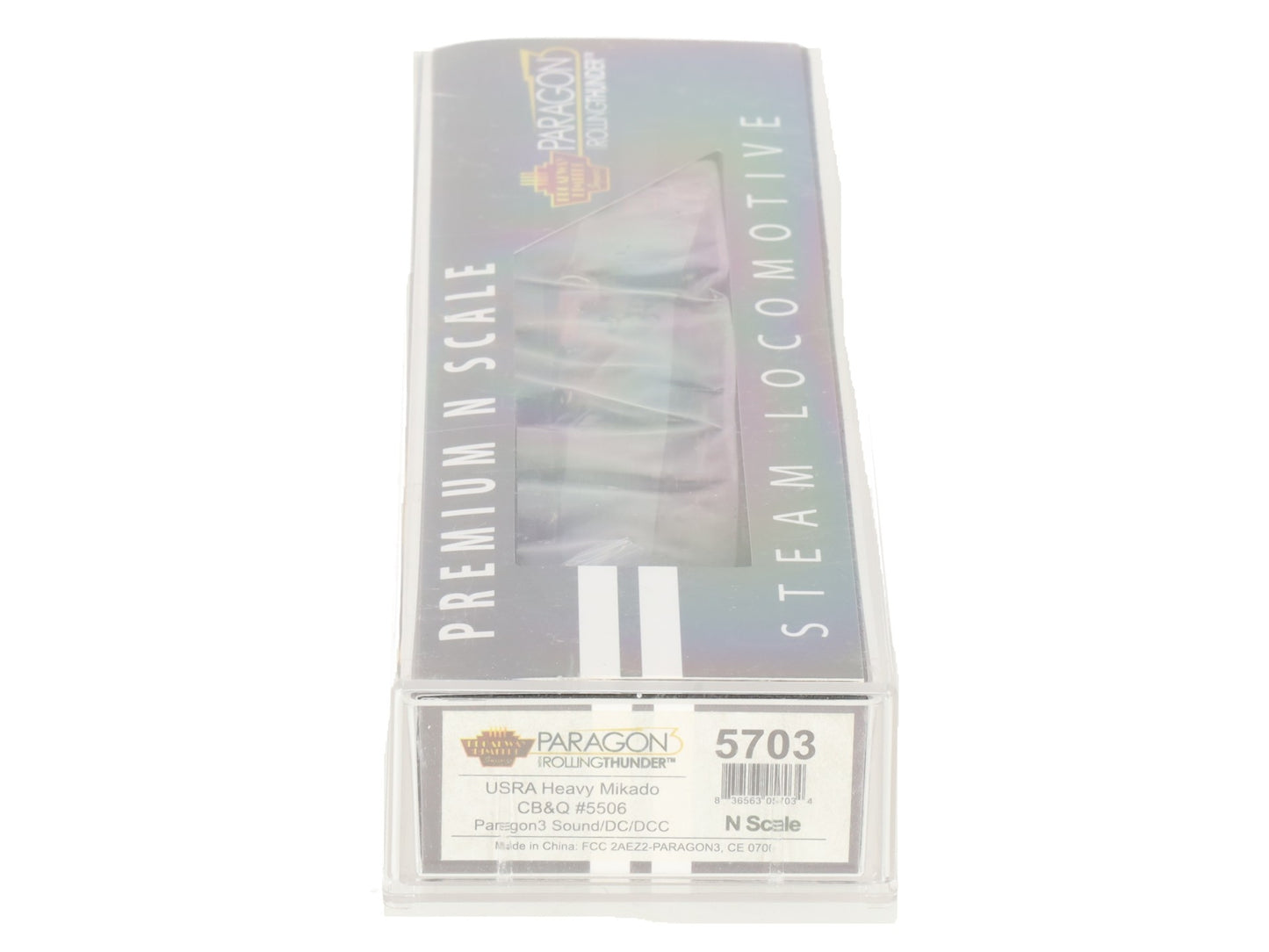 Broadway Limited 5703 N CB&Q USRA Heavy Mikado Steam Loco Sound #5506 w/DCC EX/Box