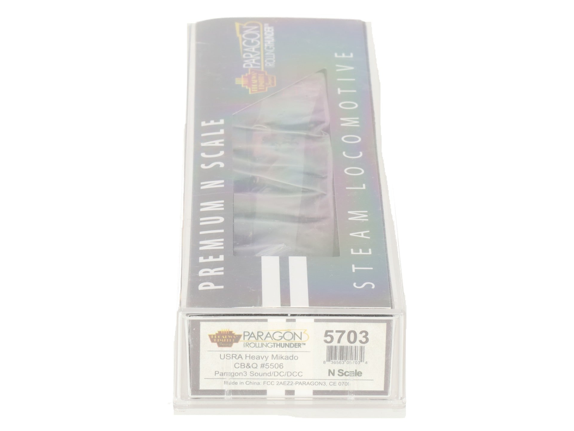 Broadway Limited 5703 N CB&Q USRA Heavy Mikado Steam Loco Sound #5506 w/DCC EX/Box