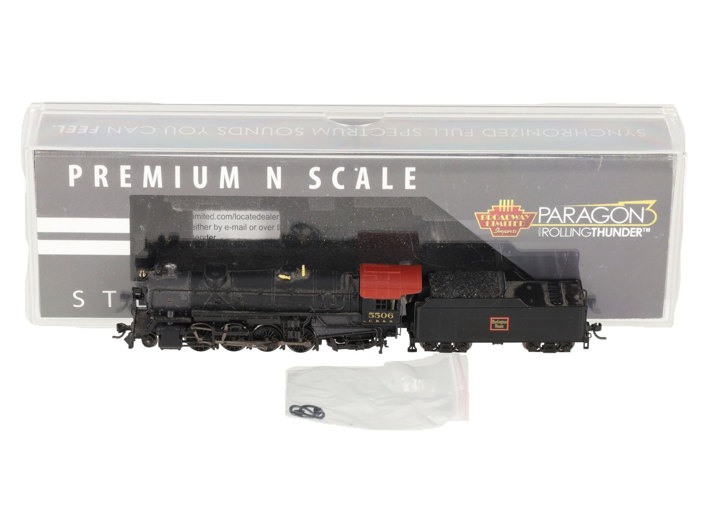Broadway Limited 5703 N CB&Q USRA Heavy Mikado Steam Loco Sound #5506 w/DCC EX/Box