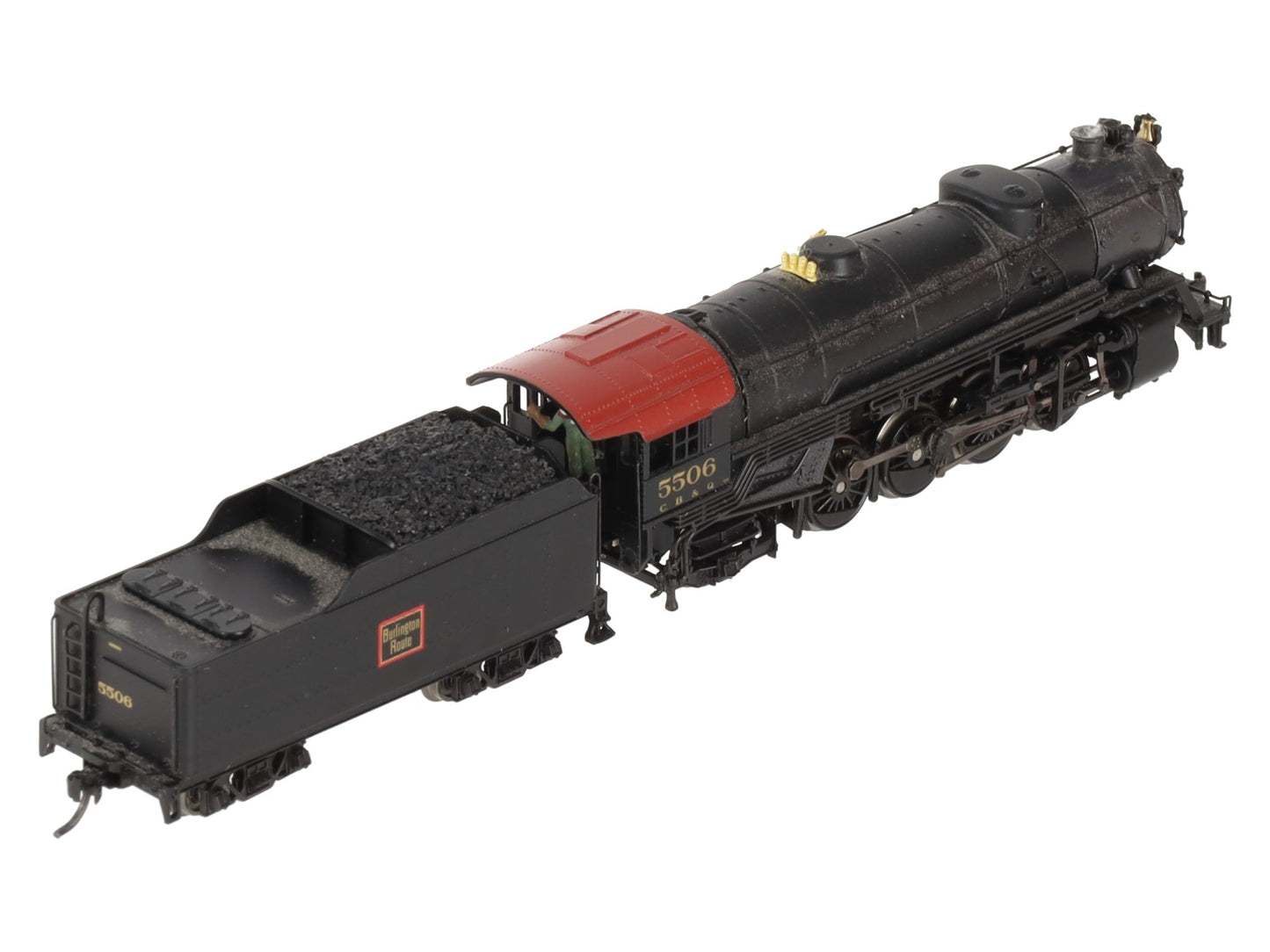 Broadway Limited 5703 N CB&Q USRA Heavy Mikado Steam Loco Sound #5506 w/DCC EX/Box