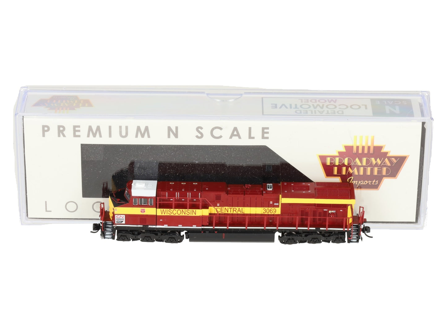 Broadway Limited 8612 N CN GE ES44AC Diesel Locomotive Sound/DC/DCC #3069 LN/Box