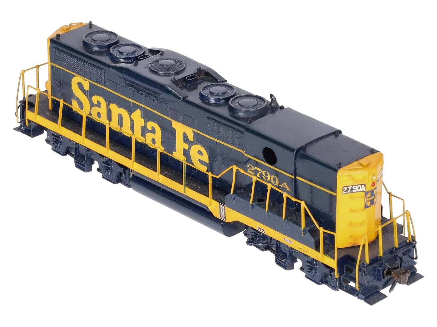 Hallmark Models HO BRASS Custom ATSF EMD GP-7 Diesel Locomotive #2790A EX/Box