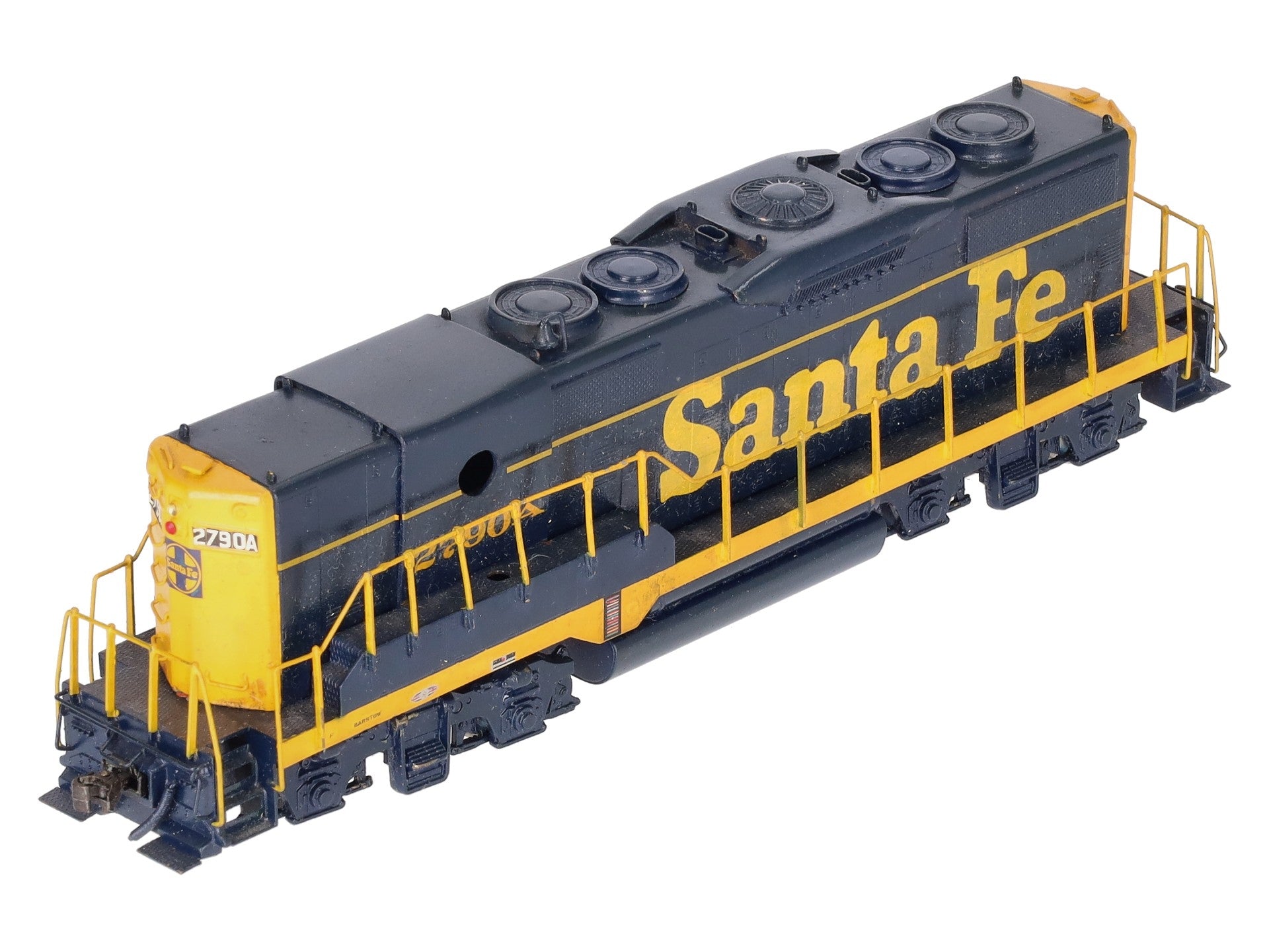 Hallmark Models HO BRASS Custom ATSF EMD GP-7 Diesel Locomotive #2790A EX/Box