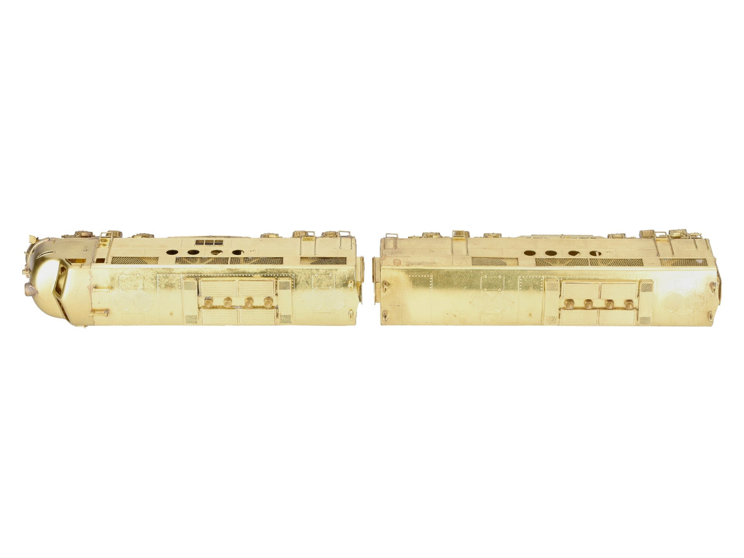 Hallmark Models HO BRASS EMD FT "A" Powered A&B Diesel Set EX/Box