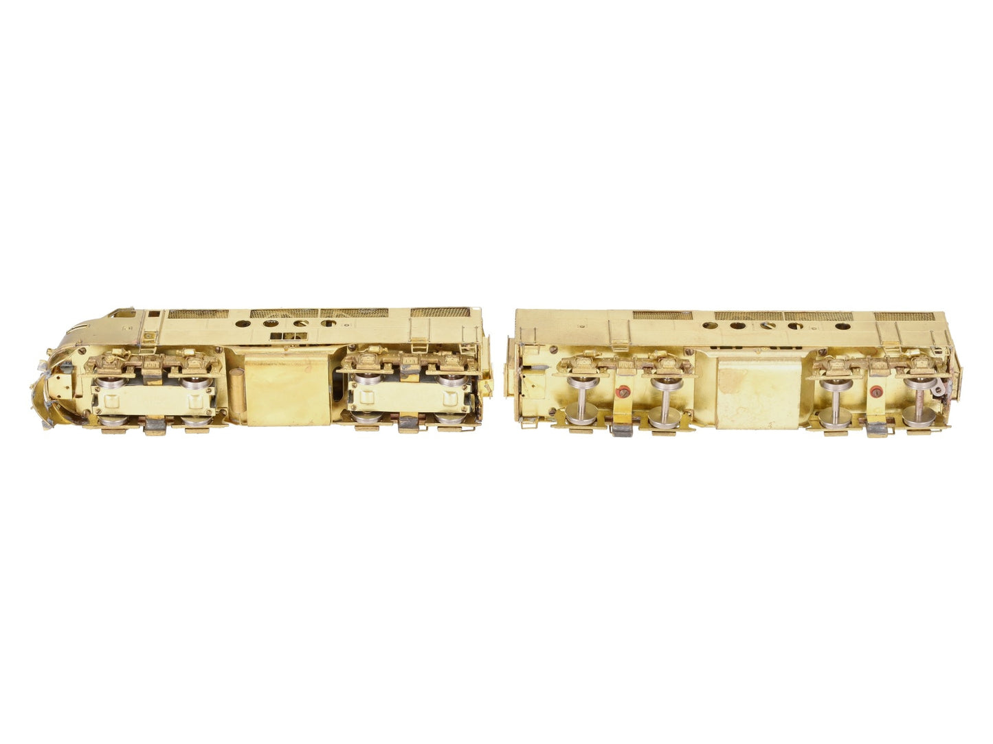 Hallmark Models HO BRASS EMD FT "A" Powered A&B Diesel Set EX/Box