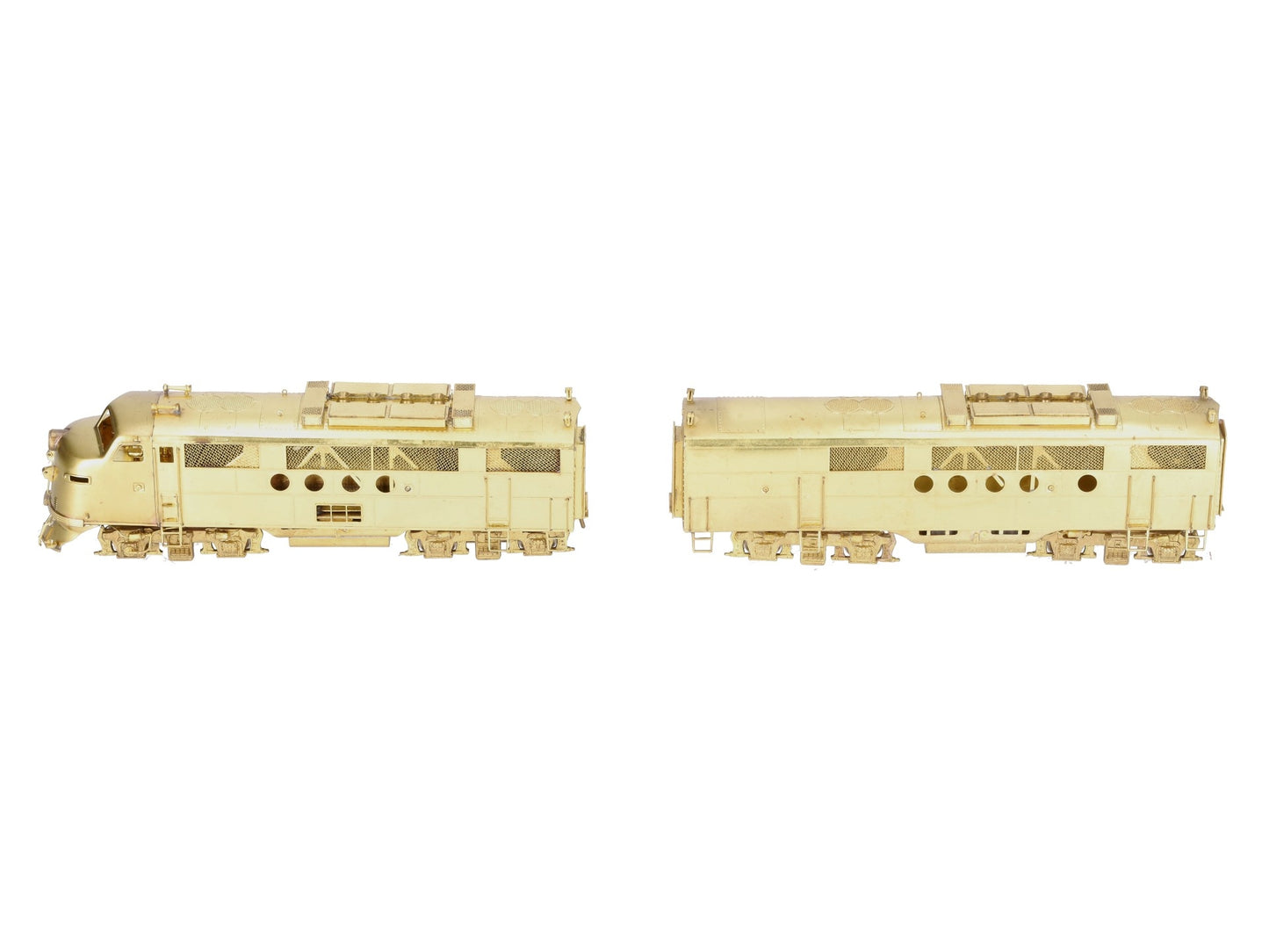 Hallmark Models HO BRASS EMD FT "A" Powered A&B Diesel Set EX/Box