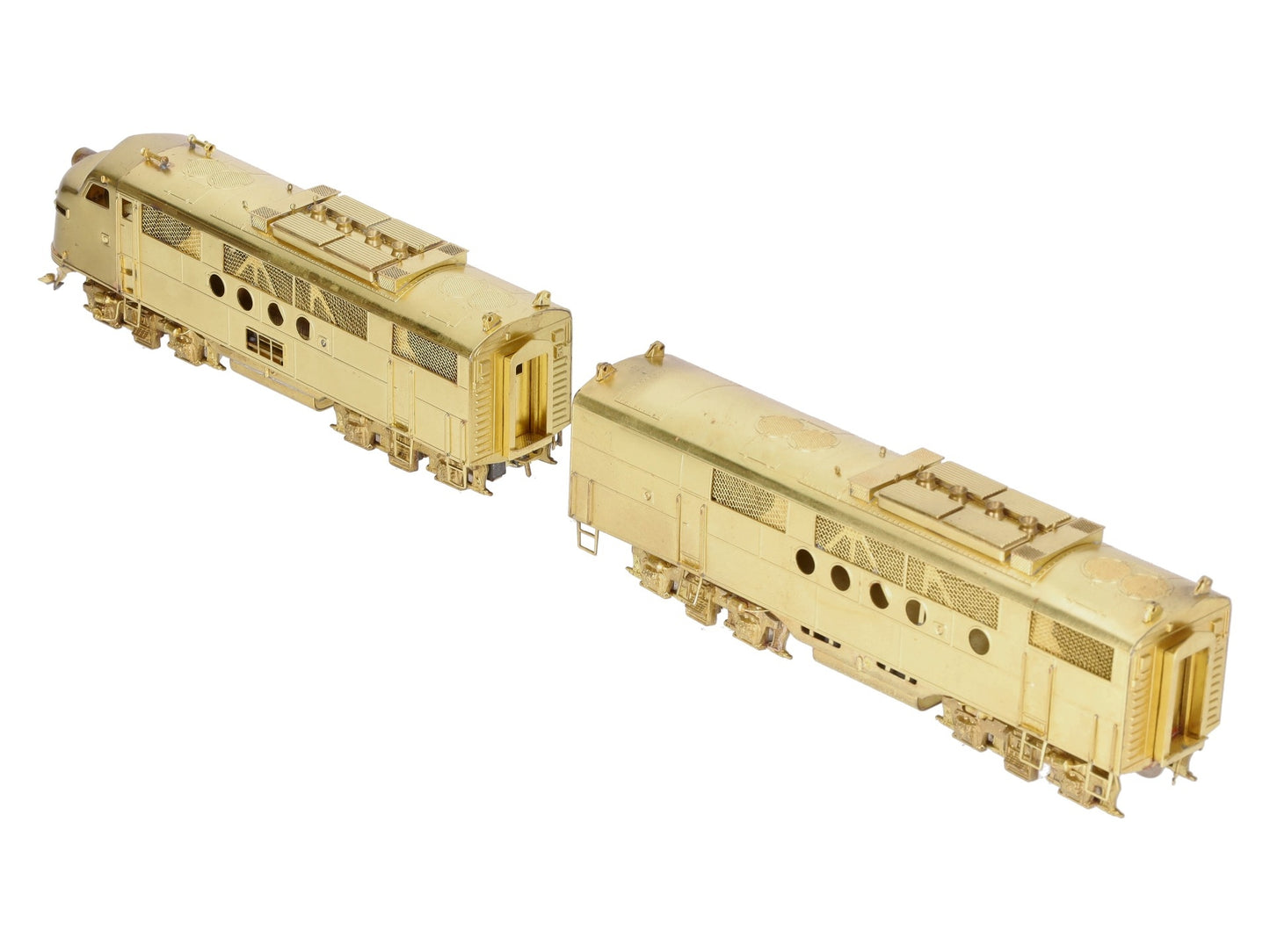Hallmark Models HO BRASS EMD FT "A" Powered A&B Diesel Set EX/Box