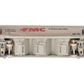 Overland OMI-3094 HO BRASS Custom FMC 3-Bay Centerflow 3560 Covered Hopper/Box