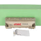 Overland OMI-3094 HO BRASS Custom FMC 3-Bay Centerflow 3560 Covered Hopper/Box