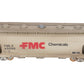Overland OMI-3094 HO BRASS Custom FMC 3-Bay Centerflow 3560 Covered Hopper/Box