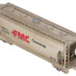 Overland OMI-3094 HO BRASS Custom FMC 3-Bay Centerflow 3560 Covered Hopper/Box
