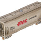 Overland OMI-3094 HO BRASS Custom FMC 3-Bay Centerflow 3560 Covered Hopper/Box