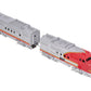 Hallmark Models HO BRASS AT&SF Dual Powered AB Diesel Set - F/P LN/Box