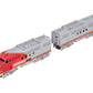 Hallmark Models HO BRASS AT&SF Dual Powered AB Diesel Set - F/P LN/Box