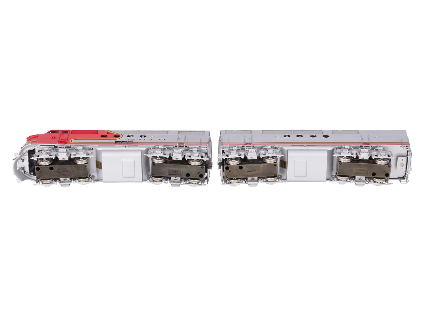 Hallmark Models HO BRASS AT&SF Dual Powered AB Diesel Set - F/P LN/Box