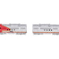 Hallmark Models HO BRASS AT&SF Dual Powered AB Diesel Set - F/P LN/Box