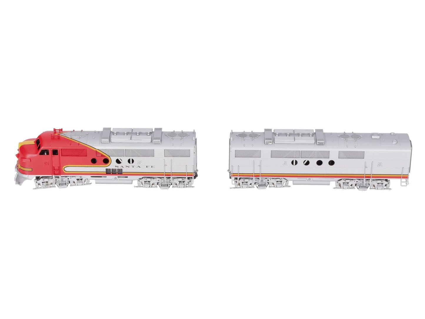 Hallmark Models HO BRASS AT&SF Dual Powered AB Diesel Set - F/P LN/Box
