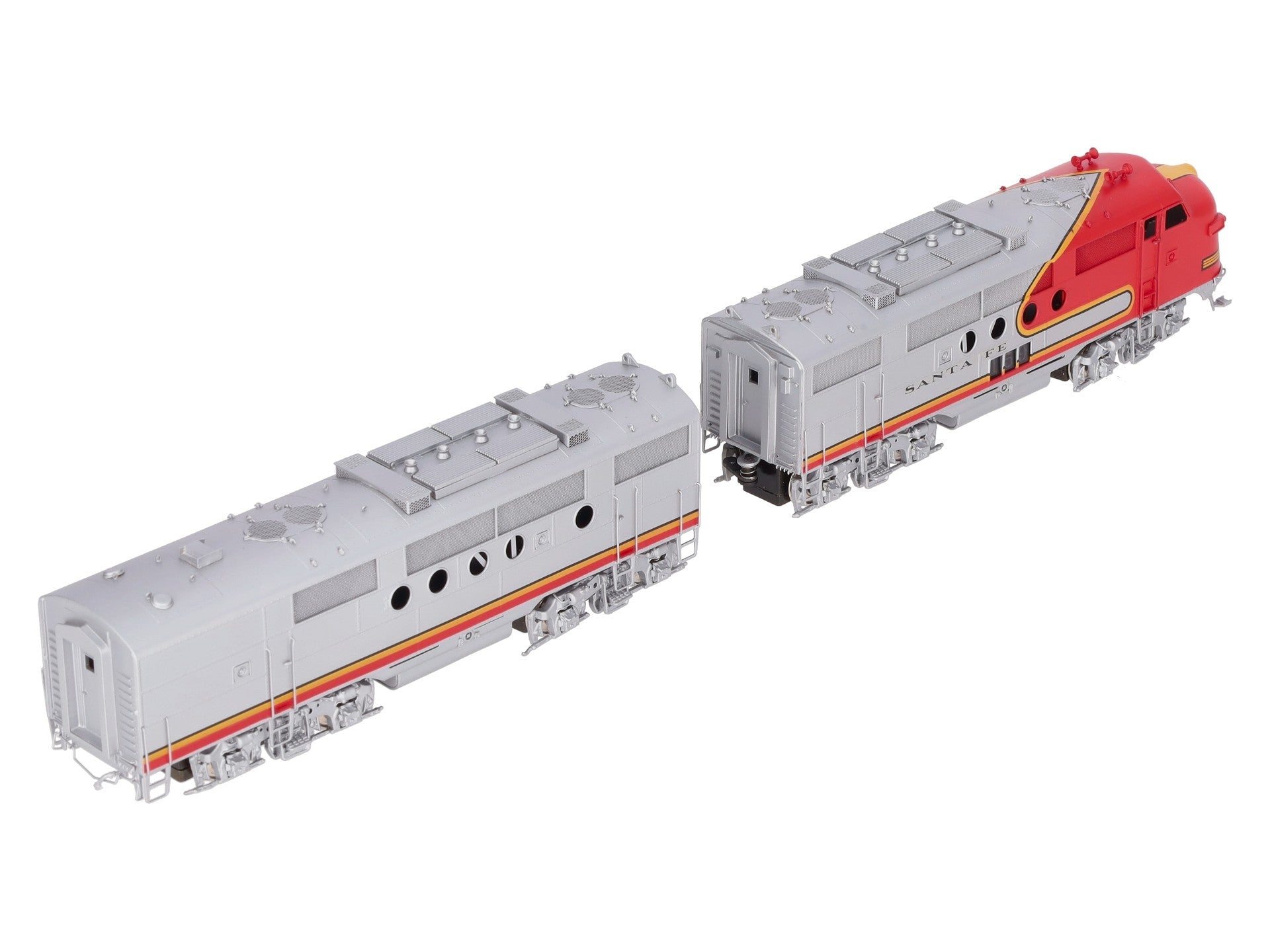 Hallmark Models HO BRASS AT&SF Dual Powered AB Diesel Set - F/P LN/Box