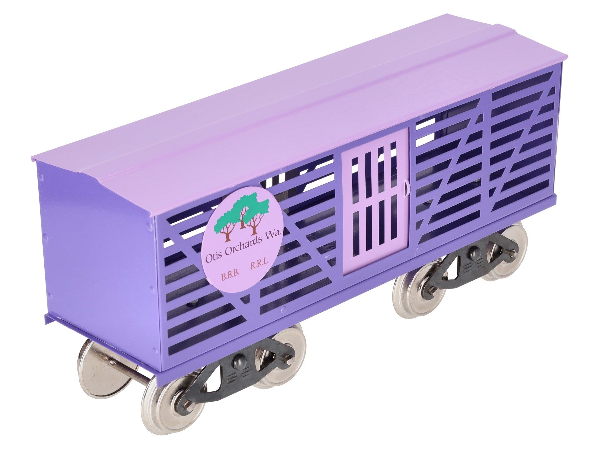 McCoy Standard Gauge otis Orchards WA. B.B.B  R.R.L Boxcar EX/Box