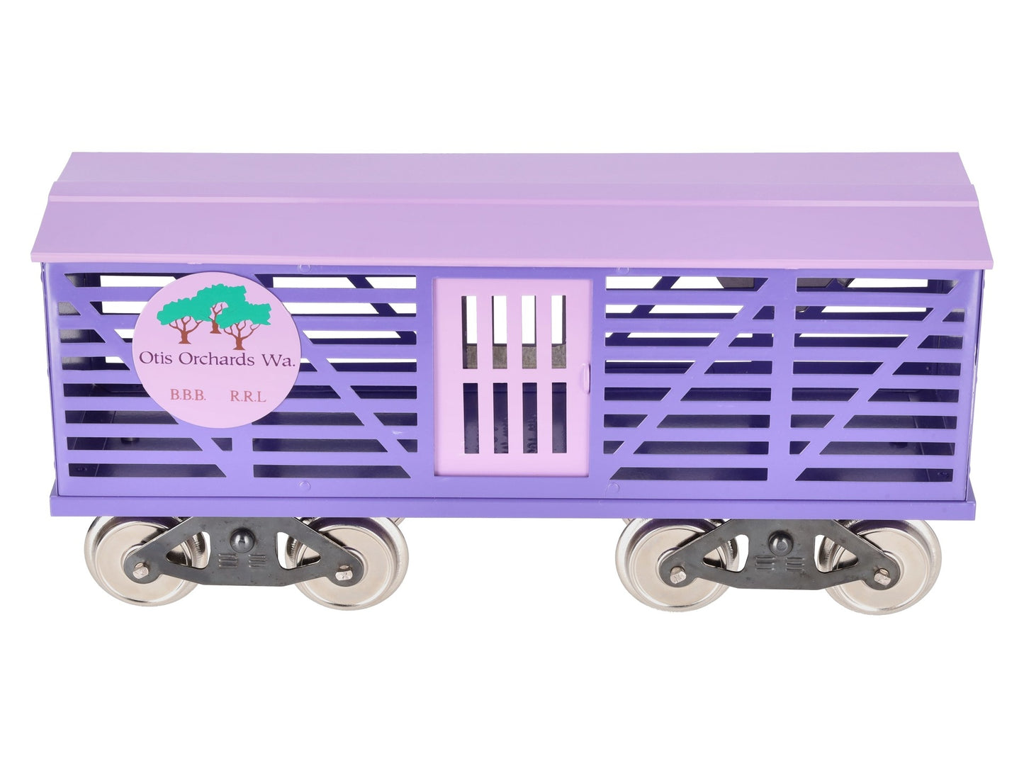 McCoy Standard Gauge otis Orchards WA. B.B.B  R.R.L Boxcar EX/Box