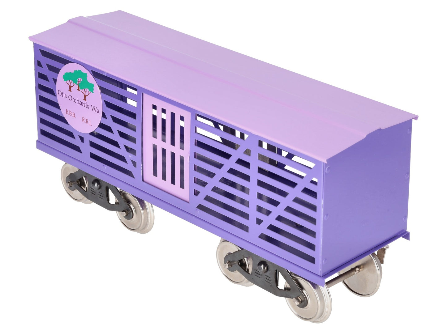 McCoy Standard Gauge otis Orchards WA. B.B.B  R.R.L Boxcar EX/Box