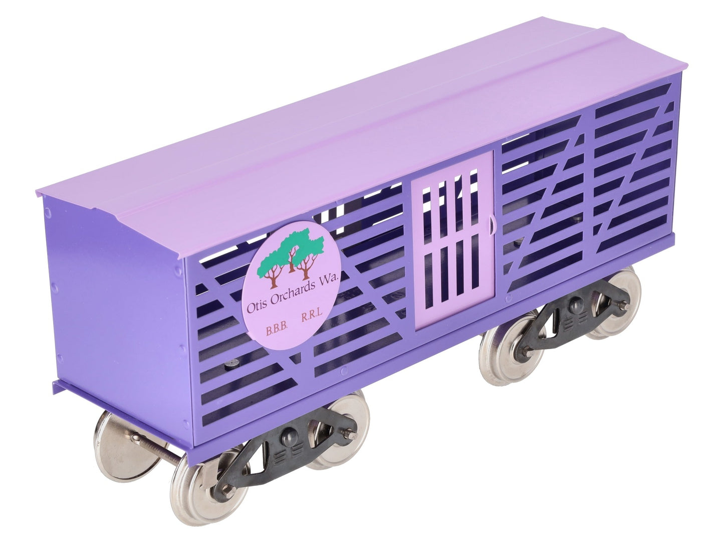 McCoy Standard Gauge otis Orchards WA. B.B.B  R.R.L Boxcar EX/Box