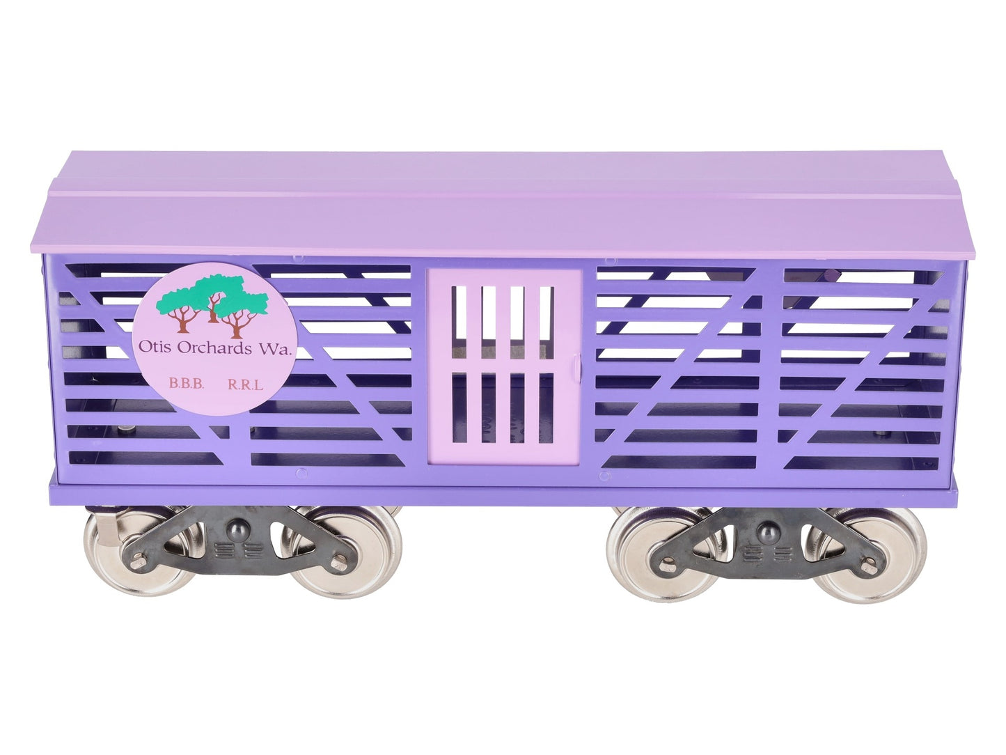 McCoy Standard Gauge otis Orchards WA. B.B.B  R.R.L Boxcar EX/Box