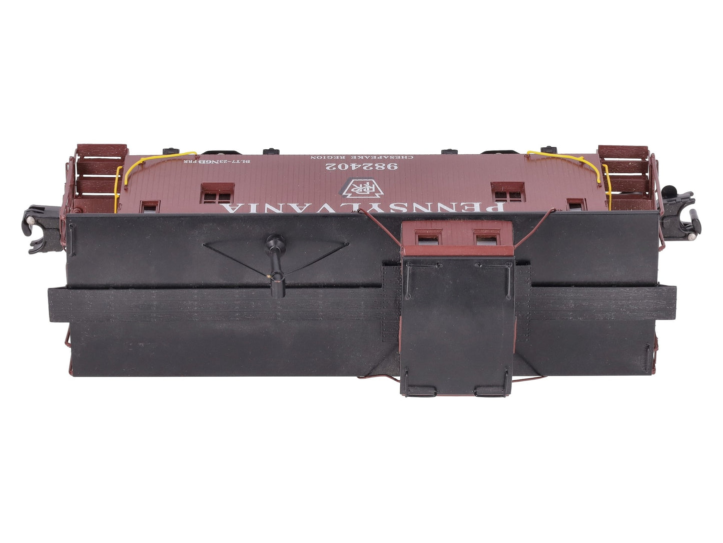 Weaver G2015-L Brass O Gauge Pennsylvania N6B Caboose #982402 EX