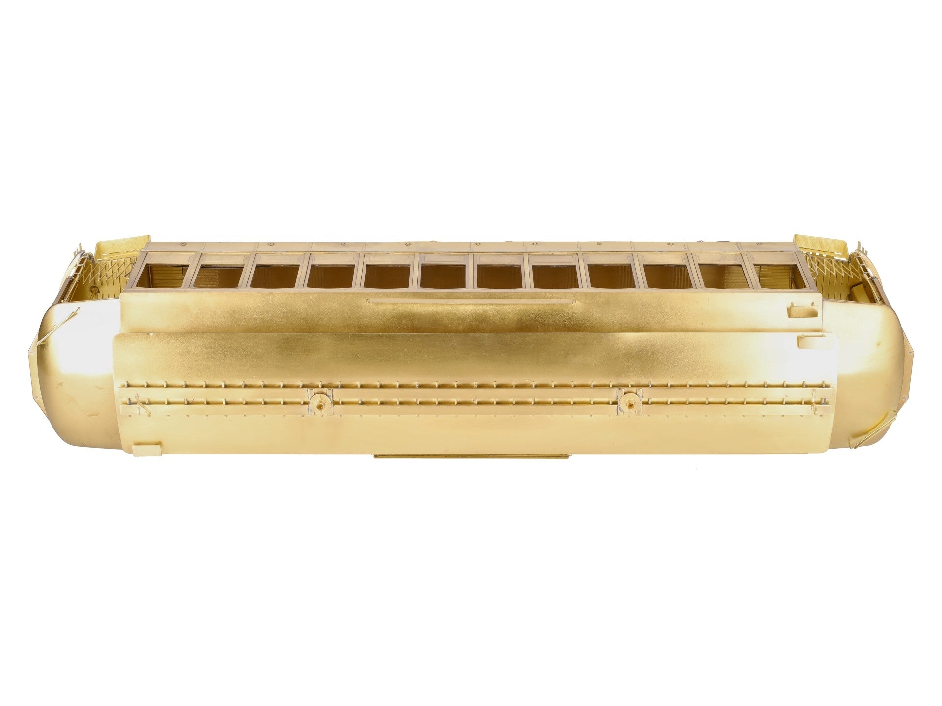 GHB International 1-1000 G Scale BRASS Old Tyme Brill Convertible Trolley LN/Box