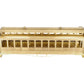 GHB International 1-1000 G Scale BRASS Old Tyme Brill Convertible Trolley LN/Box